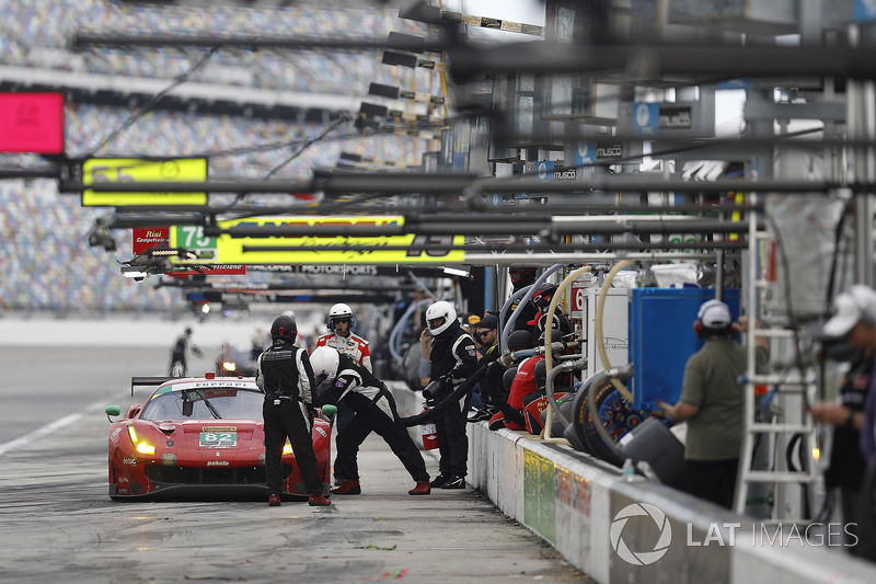 #62 Risi Competizione Ferrari 488 GTE, GTLM: Alessandro Pier Guidi, Toni Vilander, James Calado, Dav