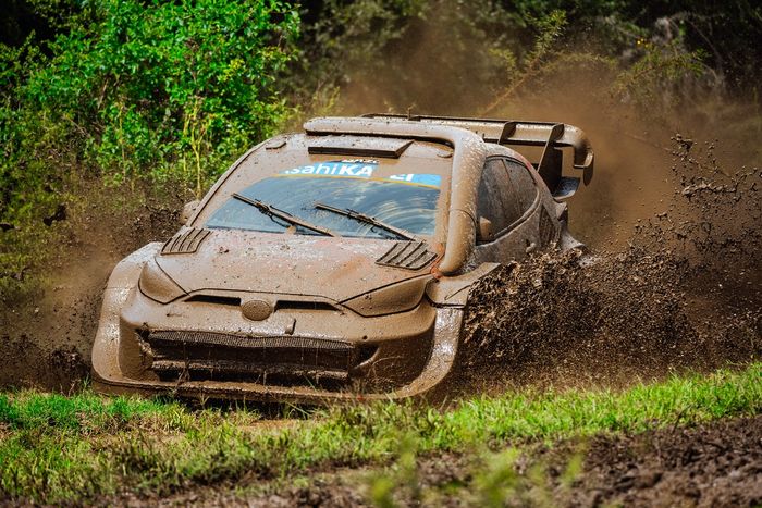 Sami Pajari, Marko Salminen, Toyota Gazoo Racing WRT2 Toyota GR Yaris Rally1