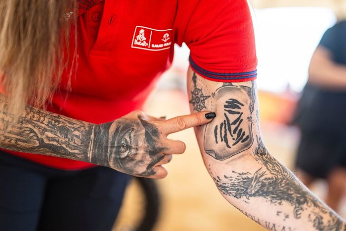 Татуировка сотрудников АСО