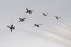 Thunderbirds perform