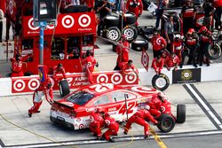 Pit stop Kyle Larson, Chip Ganassi Racing Chevrolet