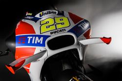 La moto d'Andrea Iannone, Ducati Team