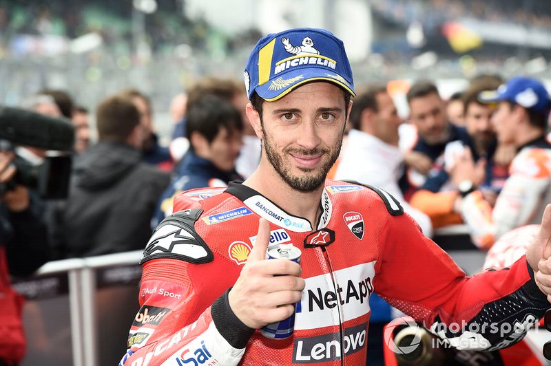 Second place Andrea Dovizioso, Ducati Team