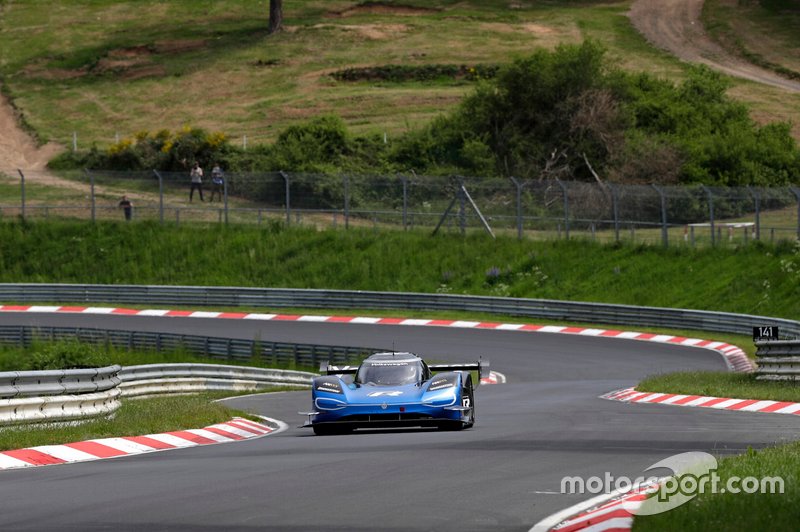 Romain Dumas, Volkswagen ID.R, auf der Nürburgring-Nordschleife