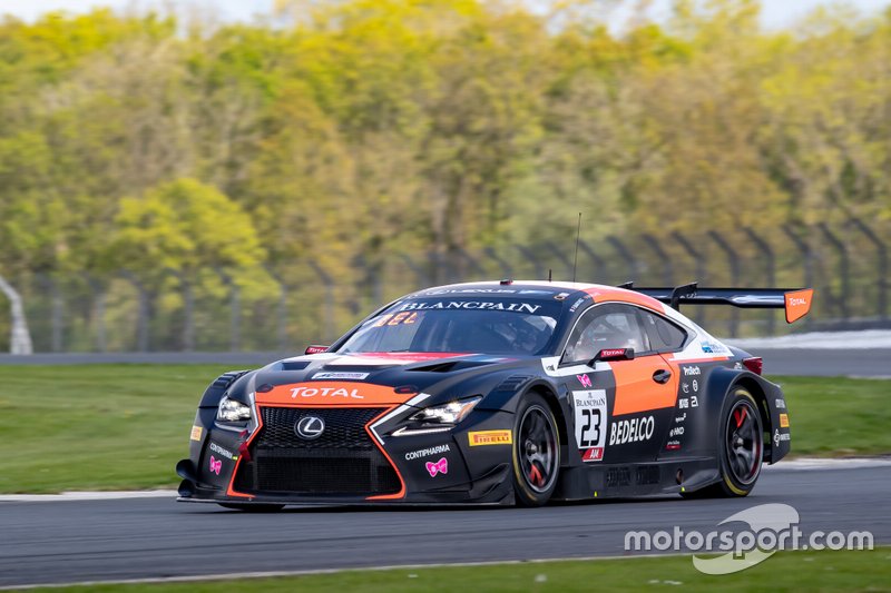 #23 Tech 1 Racing Lexus RCF GT3: Fabien Barthez, Bernard Delhez