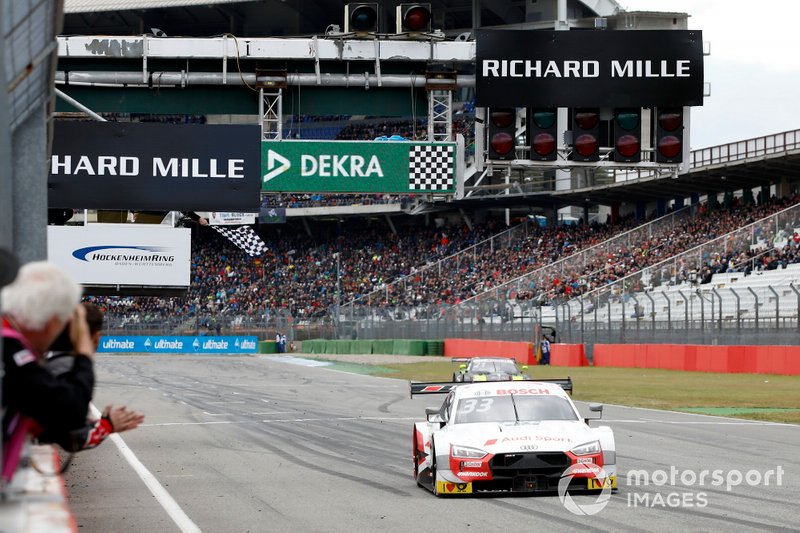 Race winner René Rast, Audi Sport Team Rosberg