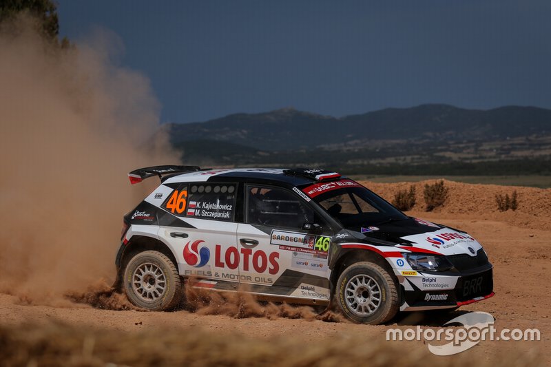 Kajetan Kajetanowicz, Maciej Szczepaniak, Skoda Fabia R5, Rally Sardegna, WRC 2