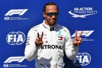 Pole man Lewis Hamilton, Mercedes AMG F1
