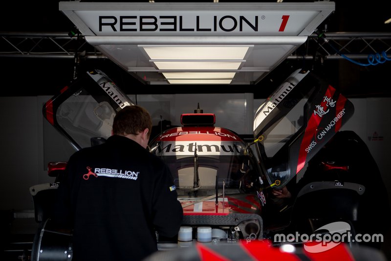 #1 Rebellion Racing Rebellion R-13: Andre? Lotterer, Neel Jani, Bruno Senna