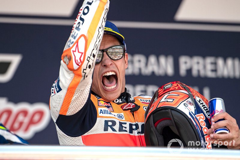 Podio: ganador, Marc Marquez, Repsol Honda Team