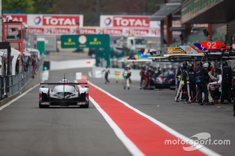 #8 Toyota Gazoo Racing Toyota TS050: Sebastien Buemi, Kazuki Nakajima, Fernando Alonso