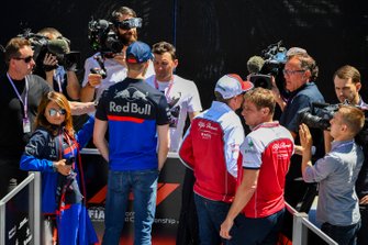 Daniil Kvyat, Toro Rosso ve Kimi Raikkonen, Alfa Romeo Racing