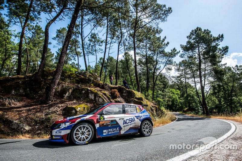Xevi Pons y Rodrigo Sanjuán, Skoda Fabia R5