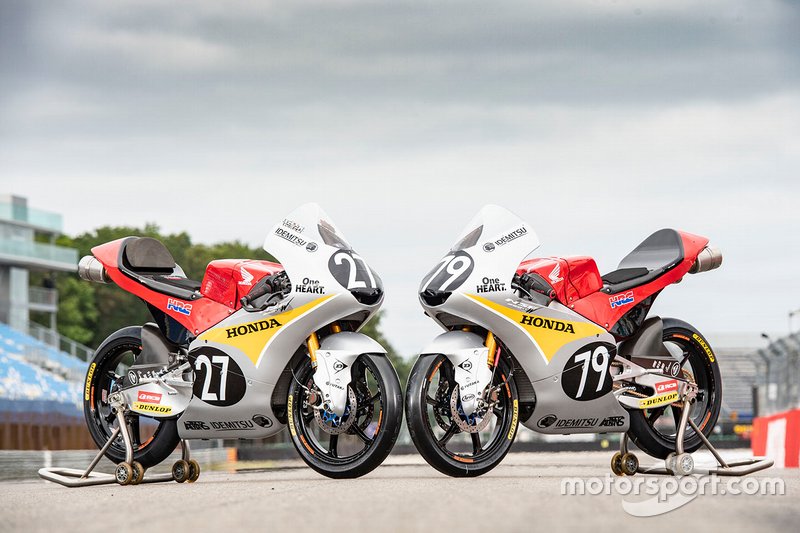 Bikes of Toba Kaito and Ai Ogura, Honda Team Asia