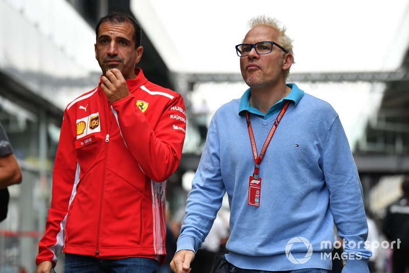 Marc Gene, Ferrari and Jacques Villeneuve, Sky Italia 