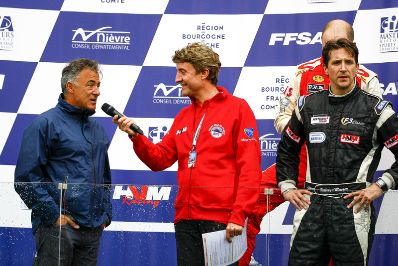 Jean Alesi, Bruno Vandestick et Tristan Gommendy