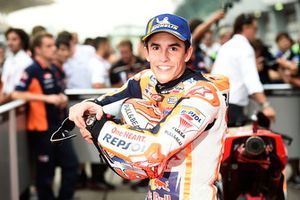 Le poleman Marc Marquez, Repsol Honda Team