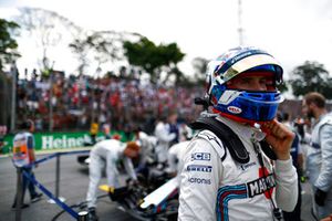 Sergey Sirotkin, Williams Racing, in griglia di partenza