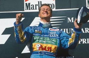 El ganador: Michael Schumacher, Benetton B194