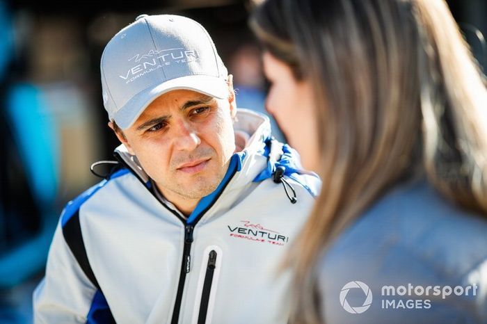 Felipe Massa, Venturi Formula E, con los medios