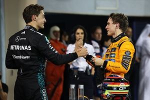 Oscar Piastri, McLaren, George Russell, Mercedes