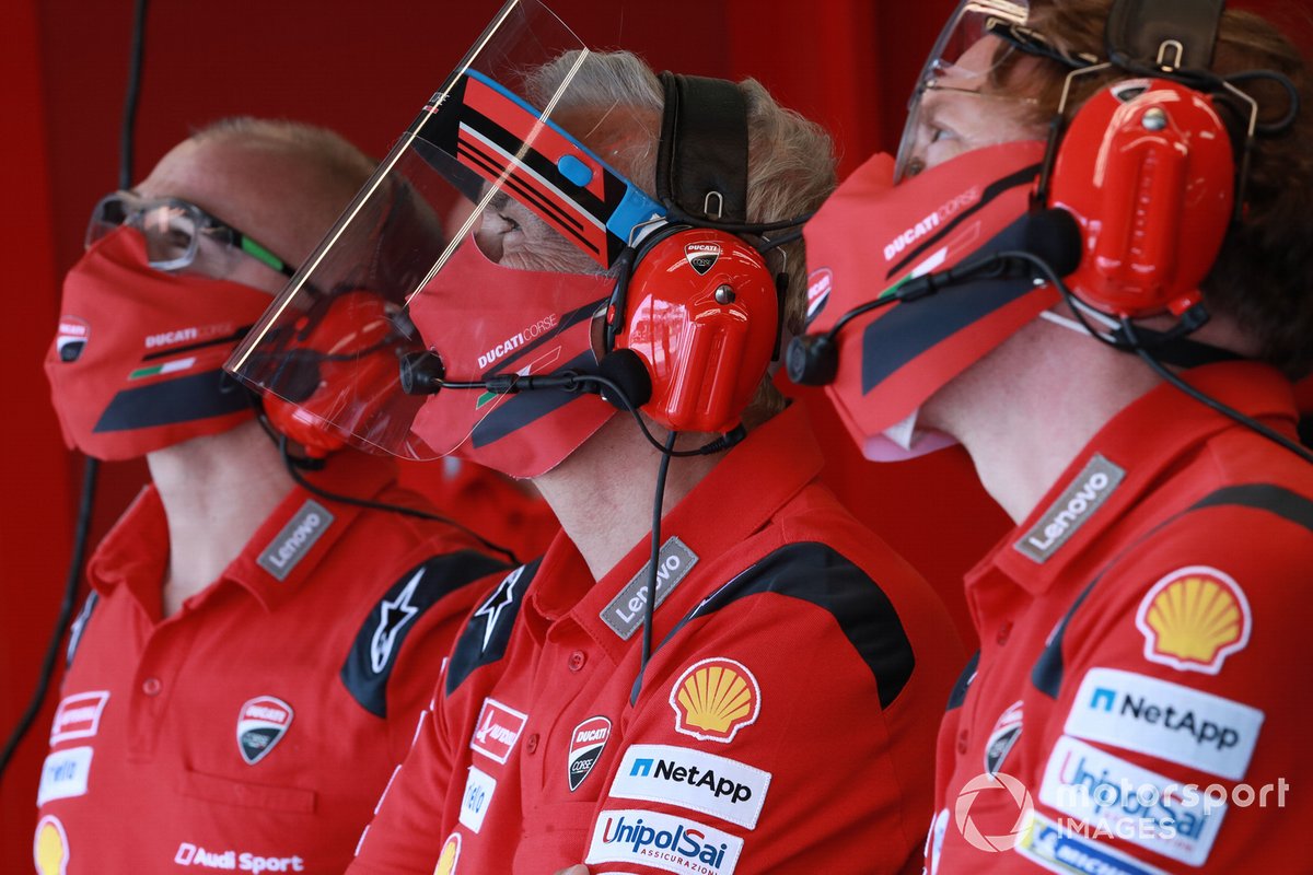 Davide Tradozzi, director del equipo de Ducati