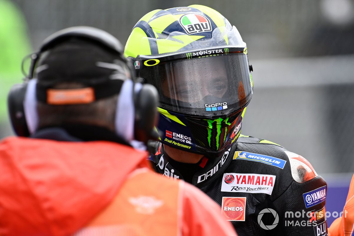 Caída de Valentino Rossi, Yamaha Factory Racing
