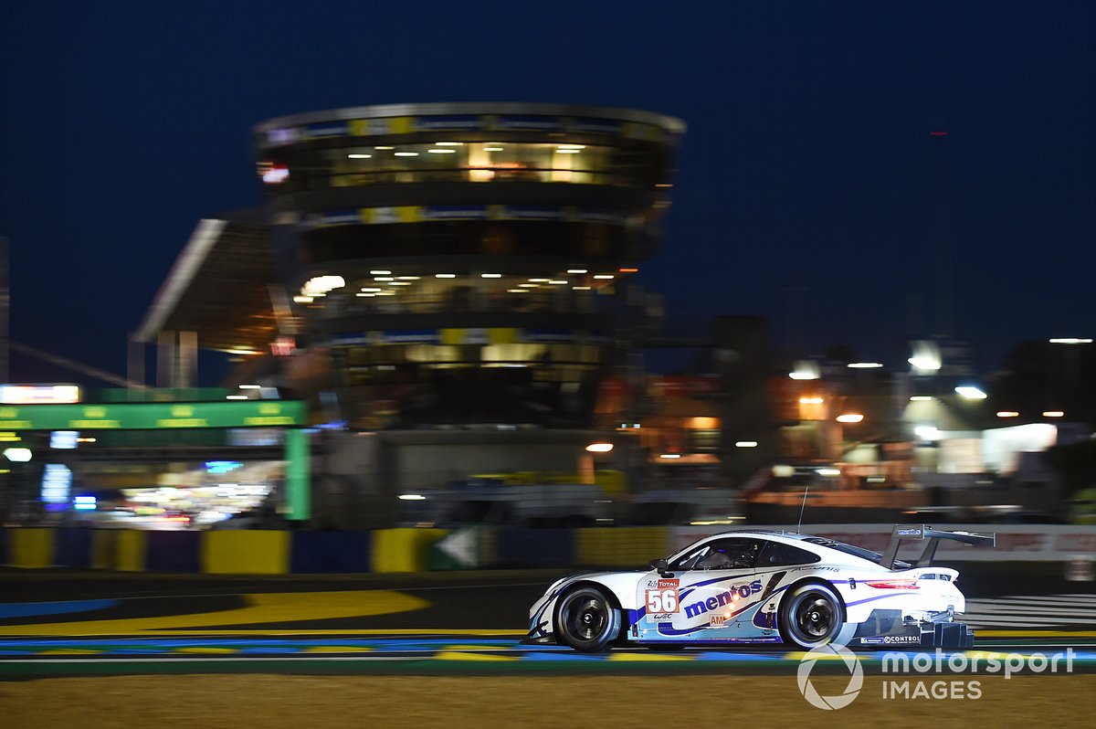 #56 Team Project 1 Porsche 911 RSR: Egidio Perfetti, Larry Ten Voorde, Matteo Cairoli