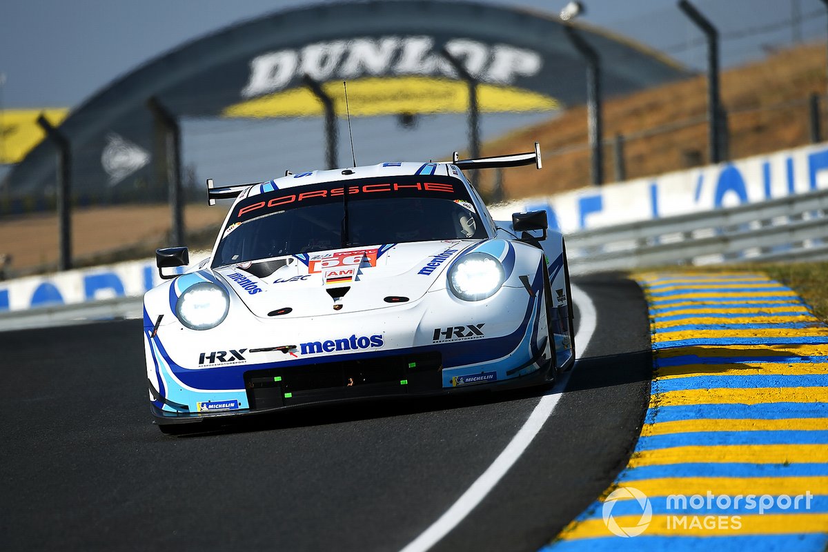 #56 Team Project 1 Porsche 911 RSR: Egidio Perfetti, Larry Ten Voorde, Matteo Cairoli