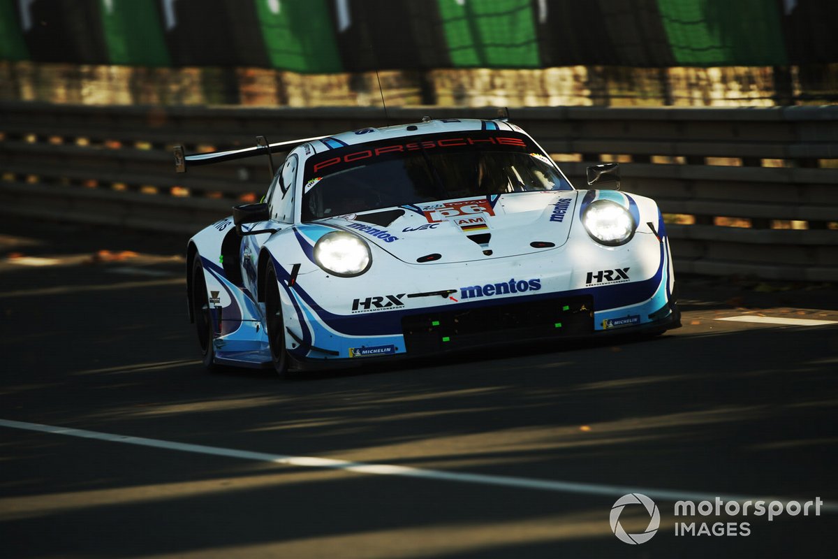 #56 Team Project 1 Porsche 911 RSR: Egidio Perfetti, Larry Ten Voorde, Matteo Cairoli