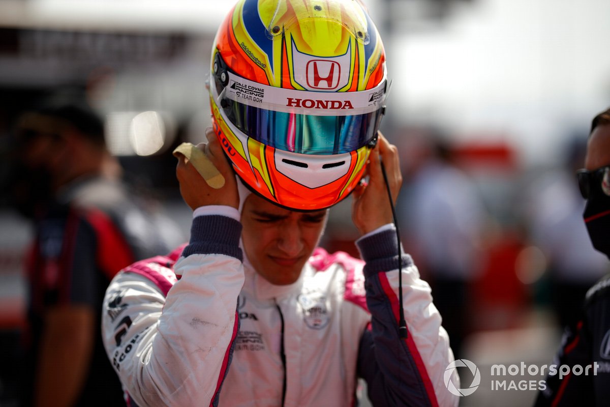 Alex Palou, Dale Coyne Racing with Team Goh Honda