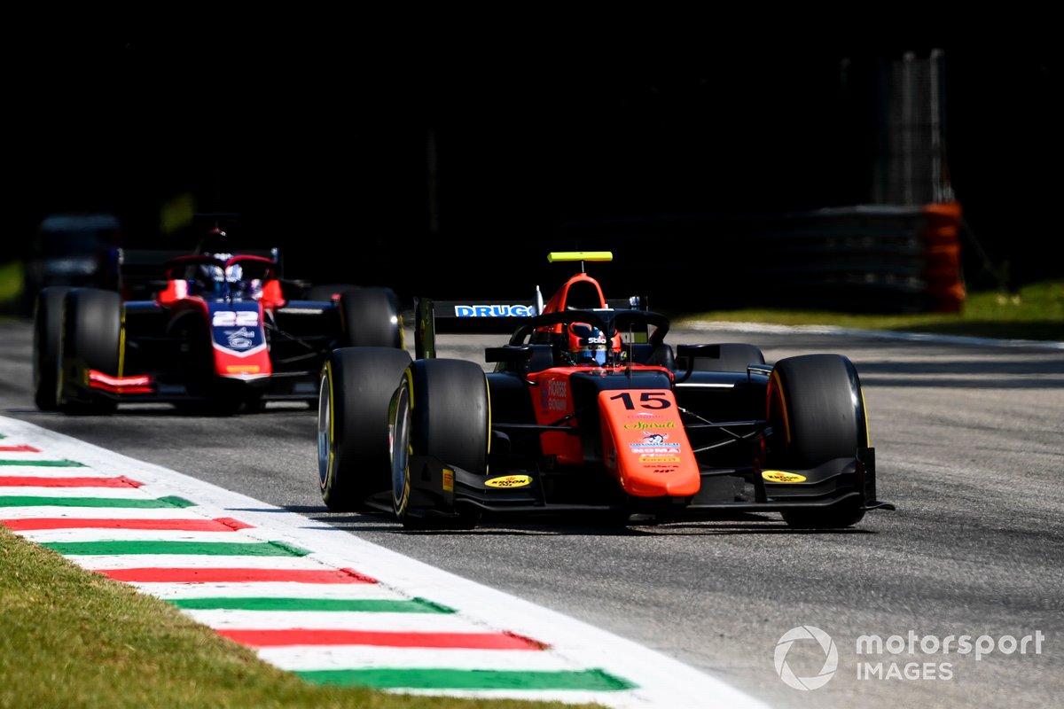 Felipe Drugovich, MP Motorsport y Roy Nissany, Trident