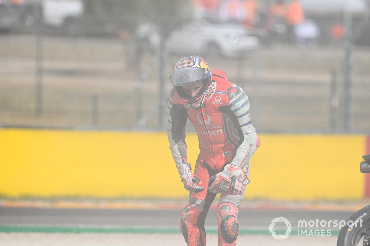 Caída de Jack Miller, Pramac Racing