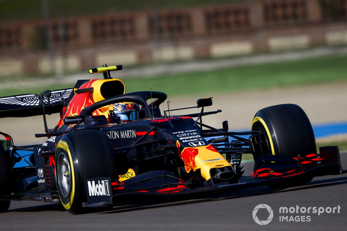 P6 Alex Albon, Red Bull Racing RB16