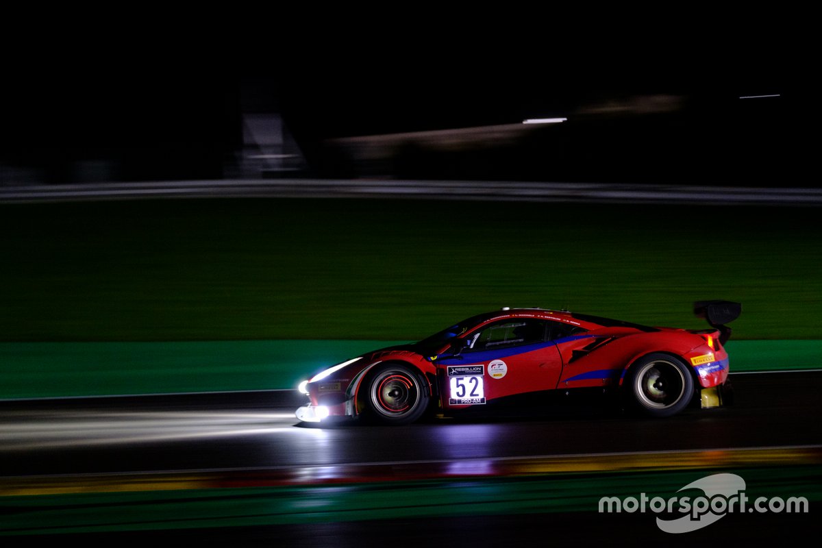 #52 AF Corse Ferrari 488 GT3: Niek Hommerson, Louis Machiels, Andrea Bertolini, Daniel Serra