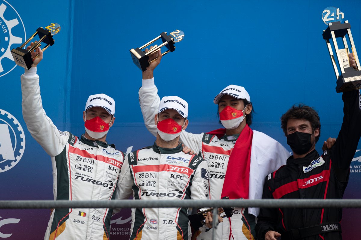 #28 JOTA Oreca 07 - Gibson LMP2, Sean Gelael, Stoffel Vandoorne, Tom Blomqvist