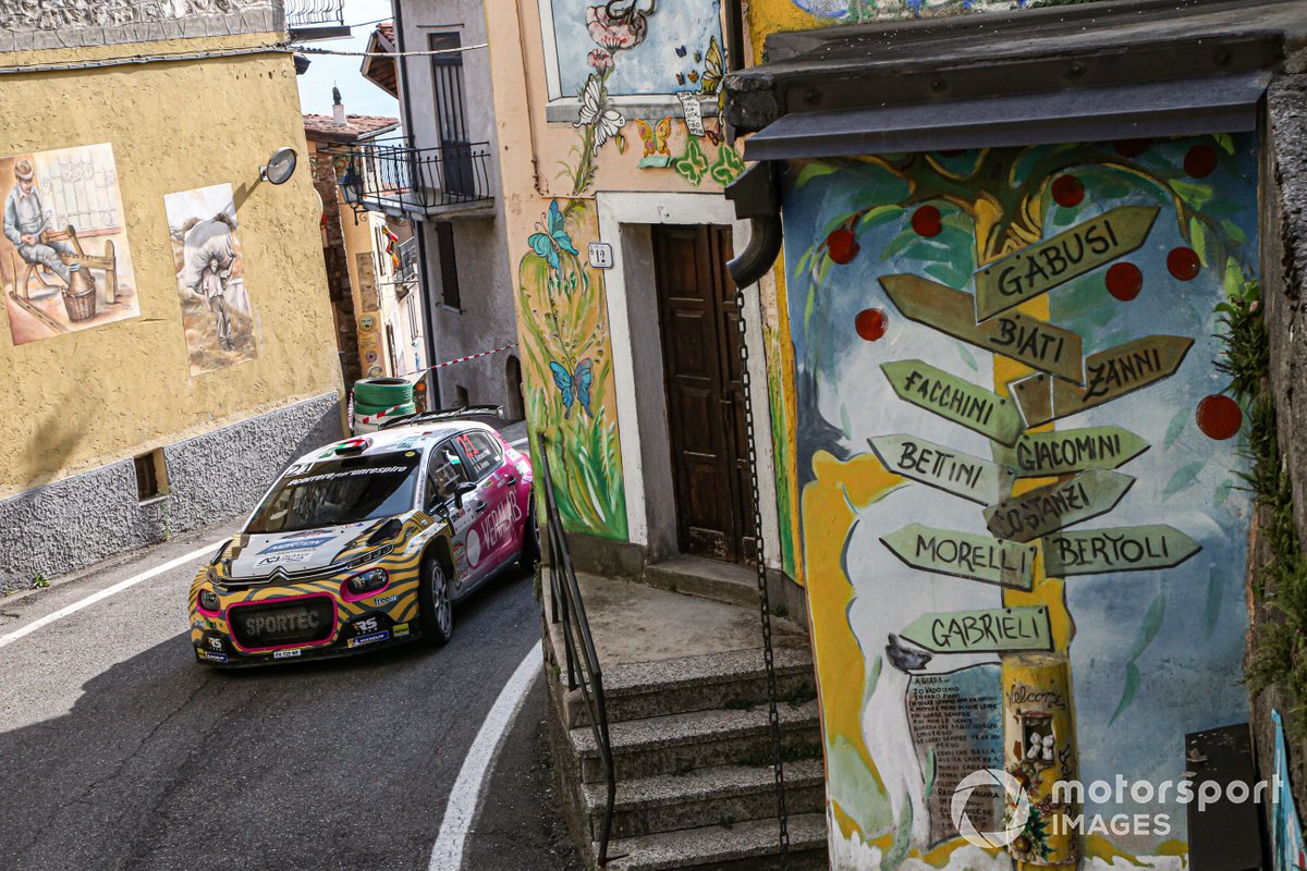 Rachele Somaschini, Nicola Arena, RS Team, Citroen C3 Rally2
