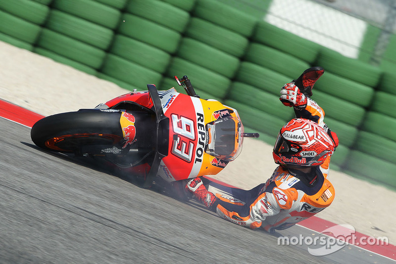 Caída de Marc Márquez, Repsol Honda Team