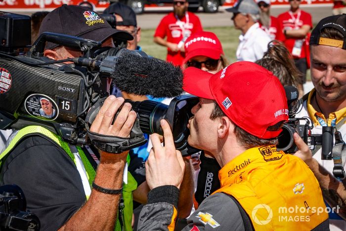 Ganador Patricio O'Ward, Arrow McLaren SP Chevrolet