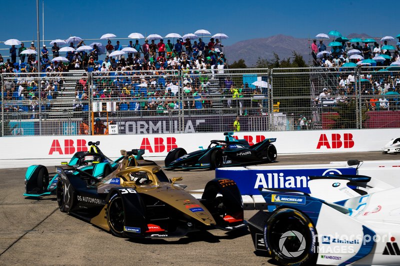 Andre Lotterer, DS TECHEETAH, DS E-Tense FE19 Nelson Piquet Jr., Jaguar Racing, Jaguar I-Type 3, Gary Paffett, HWA Racelab, VFE-05
