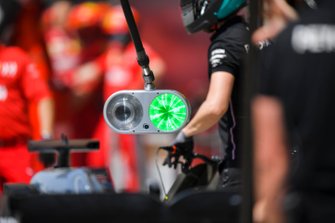 Groen pitstoplicht