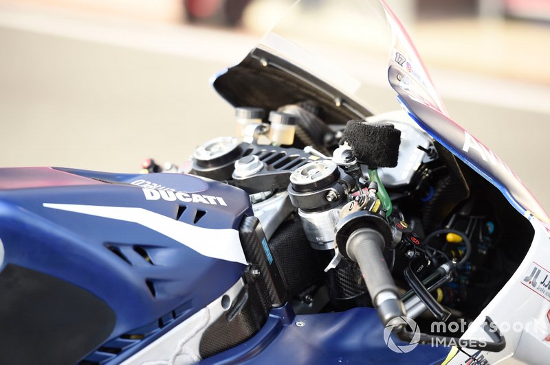 La moto del Avintia Ducati