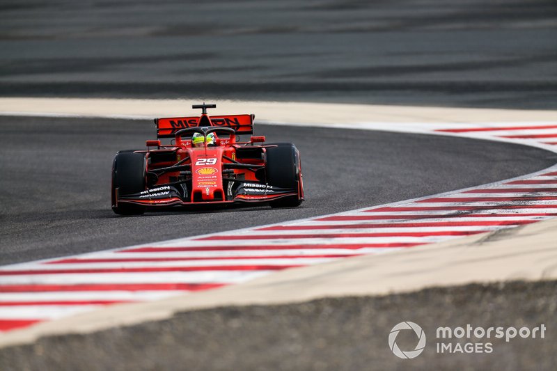 Mick Schumacher, Ferrari SF90