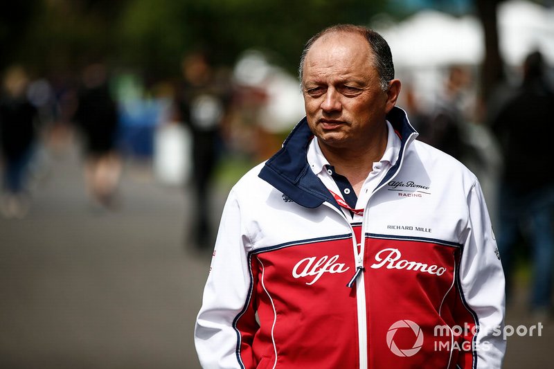 Frederic Vasseur, Team Principal, Alfa Romeo Racing