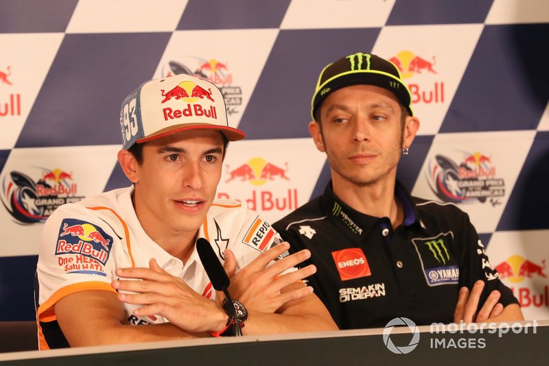 Marc Marquez, Repsol Honda Team, Valentino Rossi, Yamaha Factory Racing, Press Conference