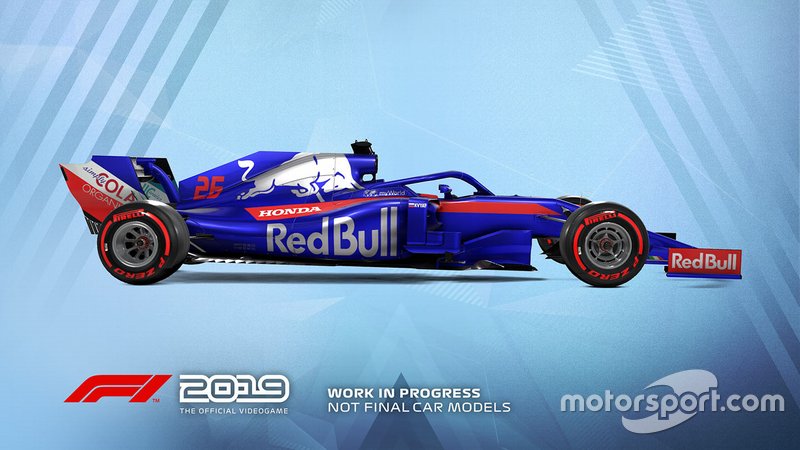 Livrée Toro Rosso dans F1 2019