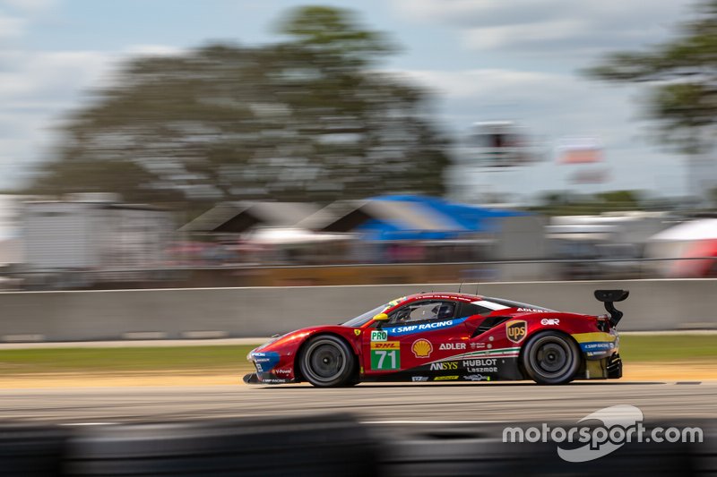 #71 AF Corse Ferrari 488 GTE EVO: Davide Rigon, Sam Bird, Miguel Molina