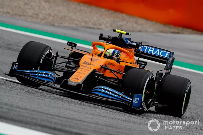 Lando Norris, McLaren MCL35 
