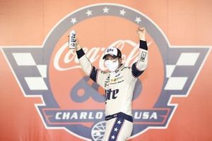 Race winner Brad Keselowski, Team Penske, Ford Mustang