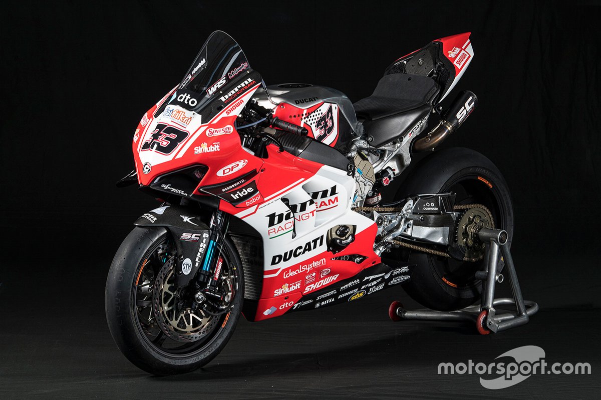 Ducati Panigale V4 R von Marco Melandri, Barni Racing Team